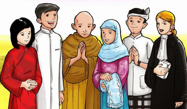 Saling menghargai kepercayaan