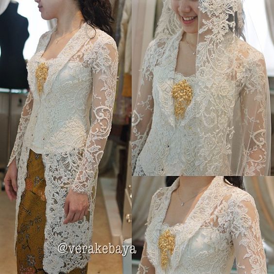 Fitting baju pengantin..