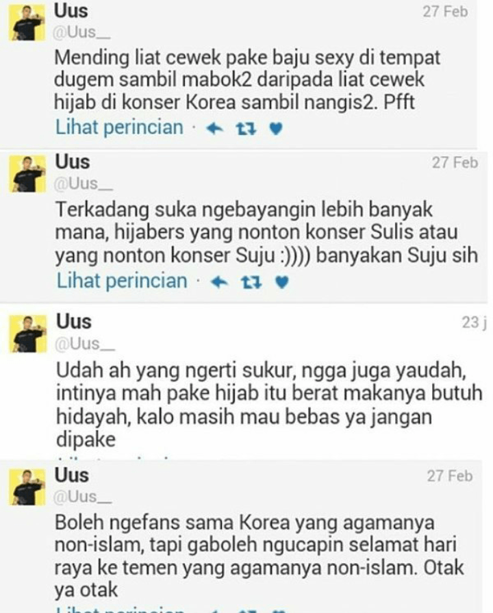 Duh Bang Uus, Ngapain Sih Bilang Cewek Berhijab Gak Boleh Nonton K-Pop? Jadi Bikin Kita Makin Cinta :))) 19 ini nih awal mulanya