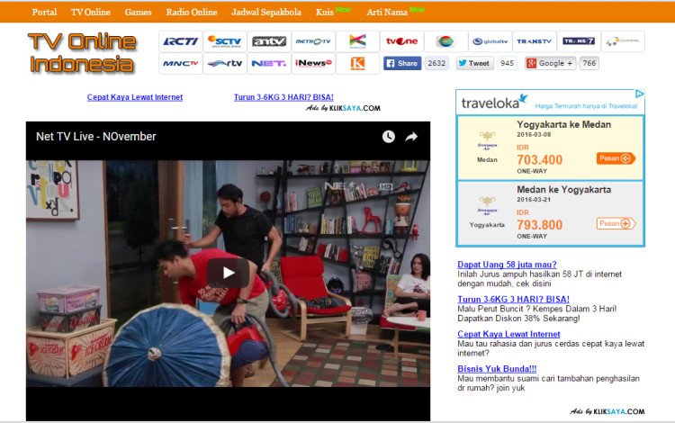 TV online Indonesia