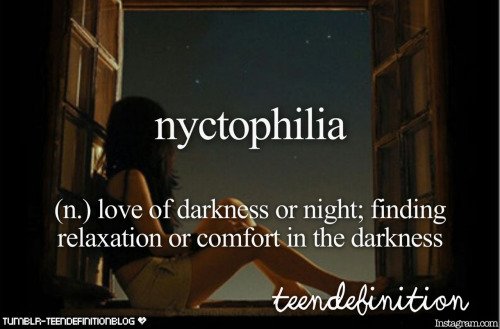 Nycthophilia
