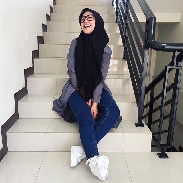 Nggak ribet kan buat tampil kaya gini?