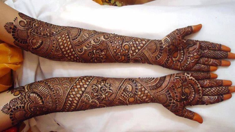 henna seluruh tangan