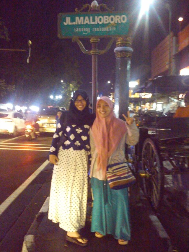 Icon nomor wahid di jl malioboro