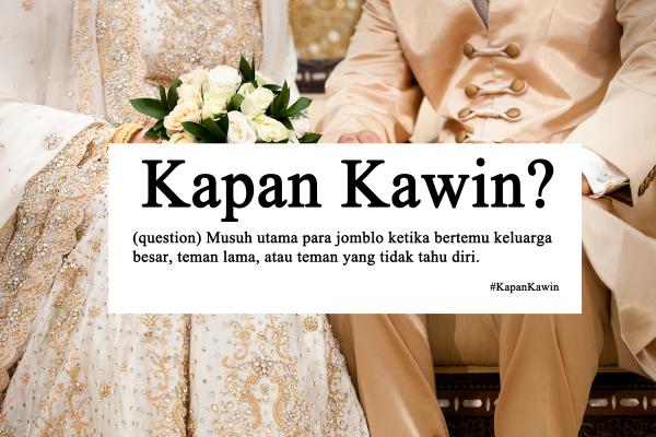 11 Tips Menjawab “Kapan Nikah?” Dengan Kalem dan Sederhana. Sampai Akhirnya Orang Kapok Tanya