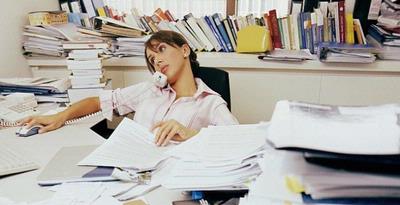 Messy desk