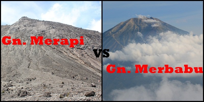 Merapi VS Merbabu