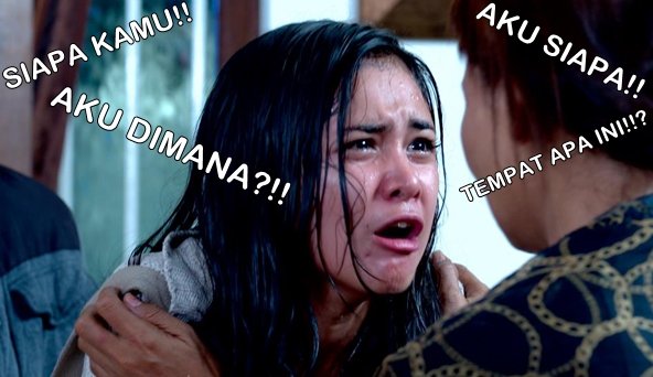 Minimal satu tokoh di sinetron wajib amnesia