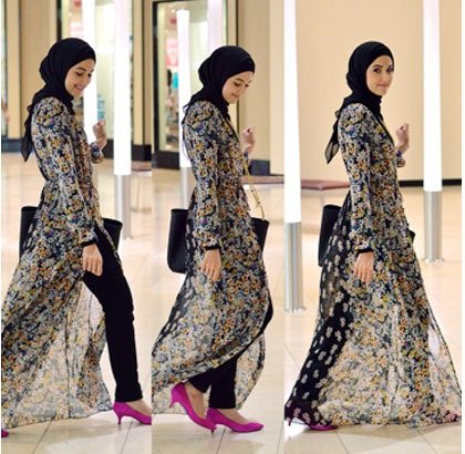 Baru dan Cuma Punya Satu Hijab Warna Hitam? Jangan Khawatir, Kamu Bisa Kok Tetep Kece