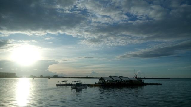 Sunset di Pantai Losari