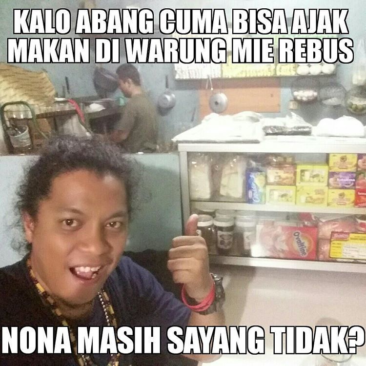 tuh ditanyain sama Bang Arie