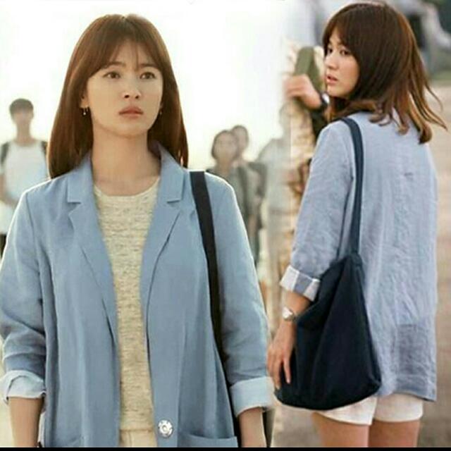 blue blazer-nya nih makin buat kamu keren