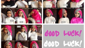 10 Tutorial Hijab Paris Untuk Wisuda. Meski Sederhana, Kamu Tetap Bisa Tampil Mempesona