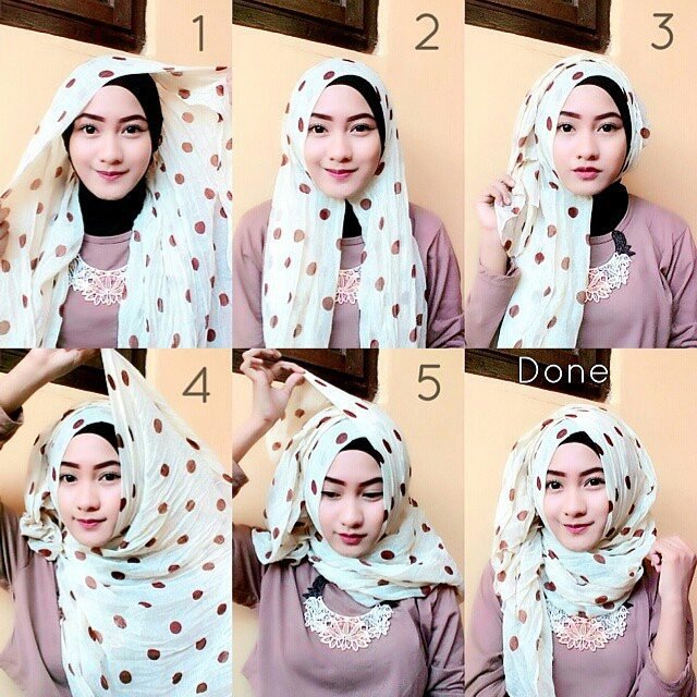 5 Cara Gampang Pakai Pashmina. Dari Mulai Milih Bahan Sampai Tutorialnya. Supaya Penampilan 