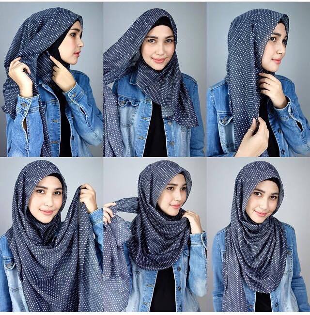 5 Cara Gampang Pakai Pashmina. Dari Mulai Milih Bahan Sampai Tutorialnya. Supaya Penampilan 