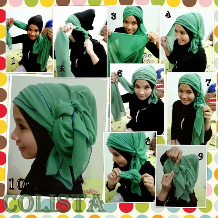 10 Tutorial Hijab Paris Untuk Wisuda. Meski Sederhana 