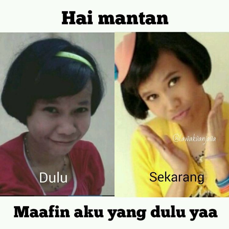 Kumpulan Meme Terkocak #MaafUntukMantan yang Bikin Barisan Para Mantan Menyesal 38 PASTI NYESEL~