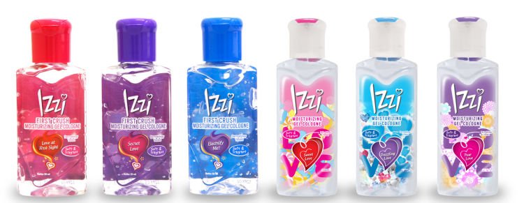 IZZI GEL COLOGNE with MOISTURIZER