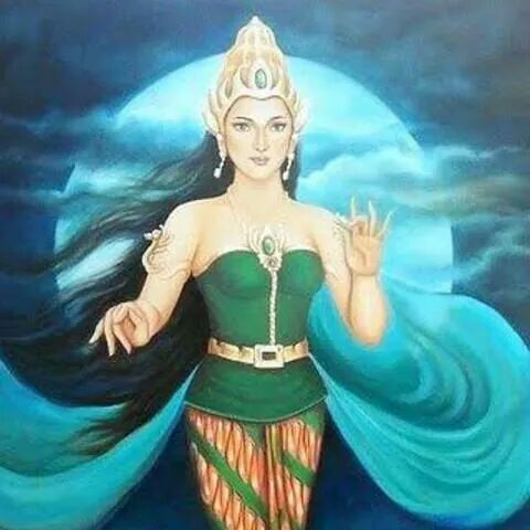 Ilustrasi Nyi Roro Kidul.