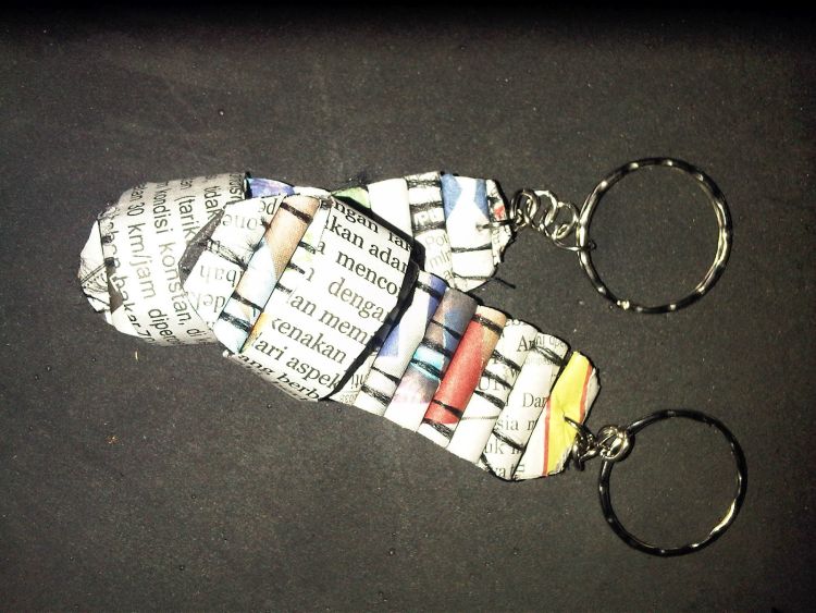 souvenir murah dari koran, yeaaayy!