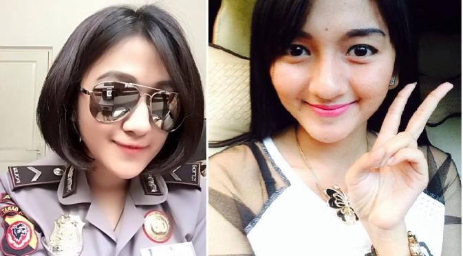 Cantik, modis, dan jago dandan. Perpaduan yang bikin Muthia makin mempesona.