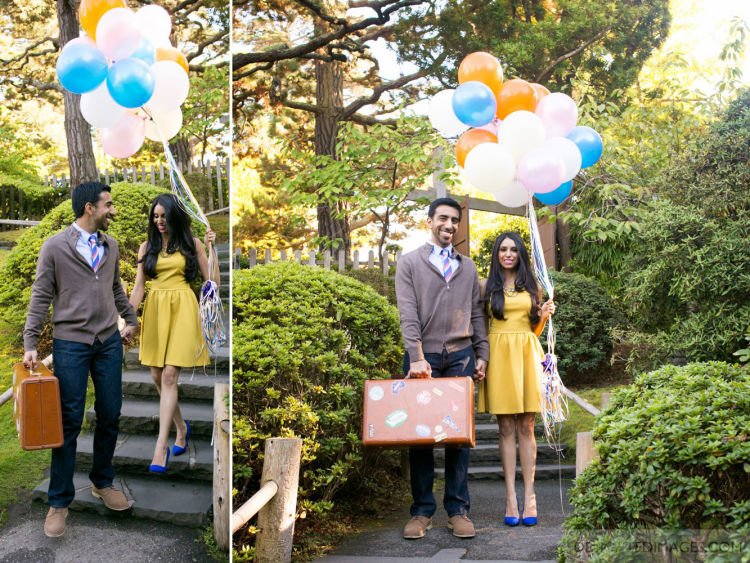bawa balon, biar makin lucu dan seru