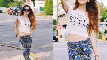 Crop Top Lagi Digemari Nih. Contek 12 Style Ini Agar Penampilanmu Sekeren Seleb!