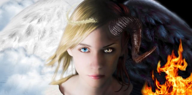 Angel + Devil = Manusia