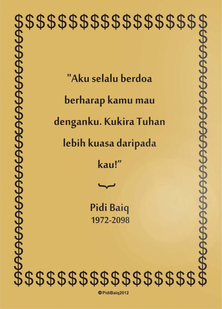 Kalau Kamu Takut Baper Jangan Baca 20 Quotes Pidi  Baiq  di 