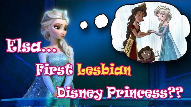Seorang fans meminta agar Elsa dijadikan lesbian.