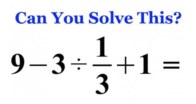 10 Soal Matematika yang Sempat Menghebohkan Dunia Maya. Kamu Cerdas Kalau Bisa Menjawabnya!