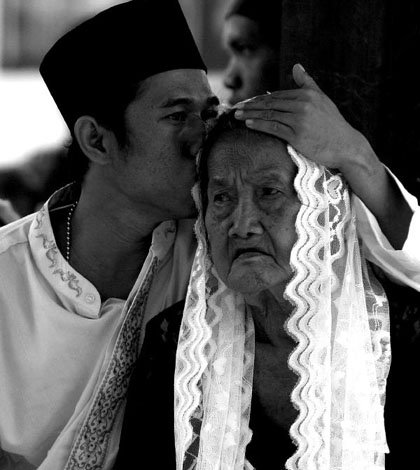 Aku sayang ibu.