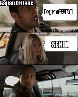 17 Meme Ini Memang Tidak Menunda Kemiskinanmu di Tanggal Tua, Tapi Setidaknya Kamu Bisa Bahagia 45 Gajian senin