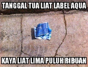 17 Meme Ini Memang Tidak Menunda Kemiskinanmu di Tanggal Tua, Tapi Setidaknya Kamu Bisa Bahagia 36 salah lihat