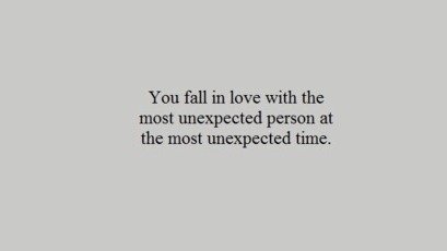 The Unexpected Person