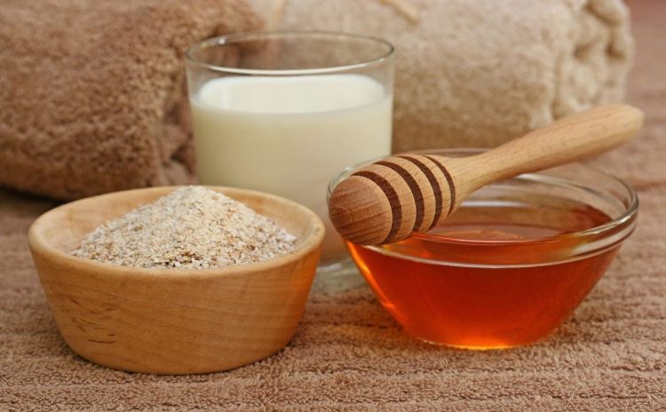 masker oatmeal dan maduuu~