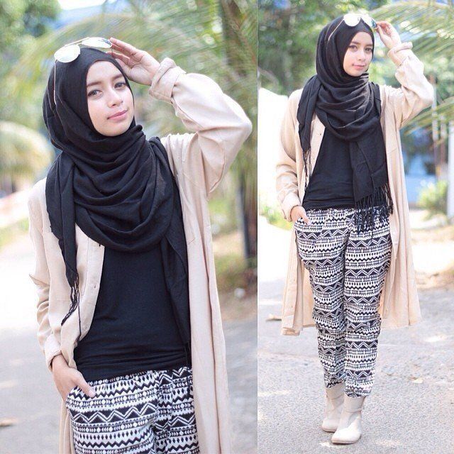 pastel dan hitam, klop...