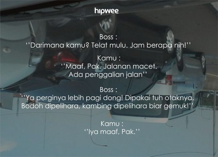 Iya, maaf. Pak.