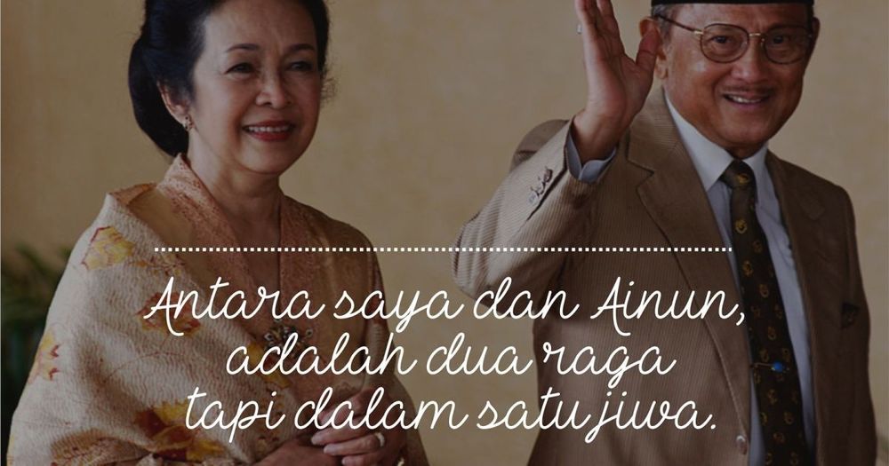 Simak 7 Quotes Asmara B.J. Habibie Teruntuk Ainun Ini 