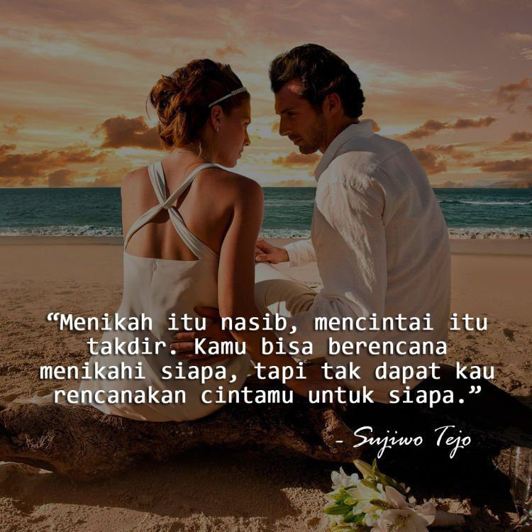 Menikah itu nasib.