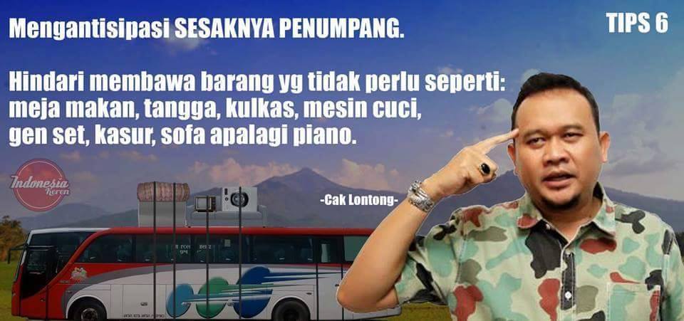 8 Tips Mudik Cak Lontong yang Bikin Kamu Tercengang.