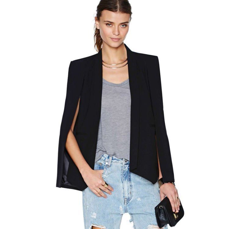 blazer tanpa lapel