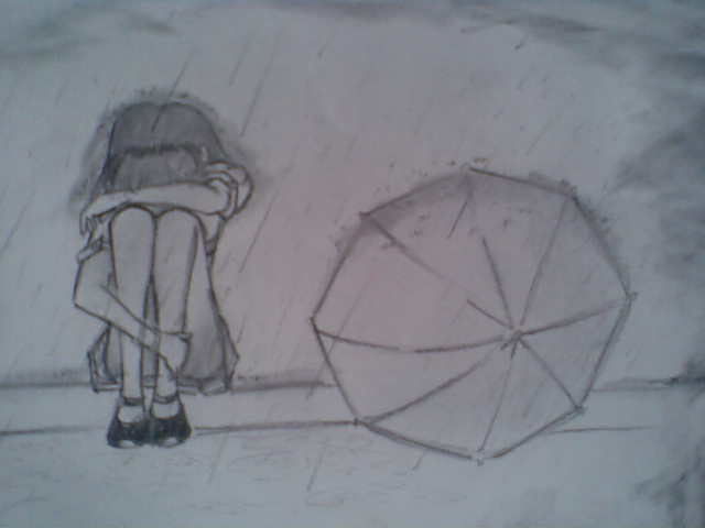 He left me..
