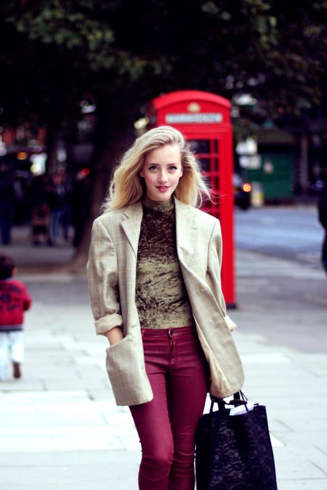 blazer and turtleneck