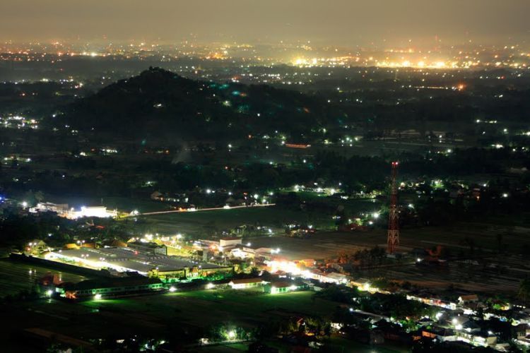 Beginilah pemandangan malam di Bukit Bintang