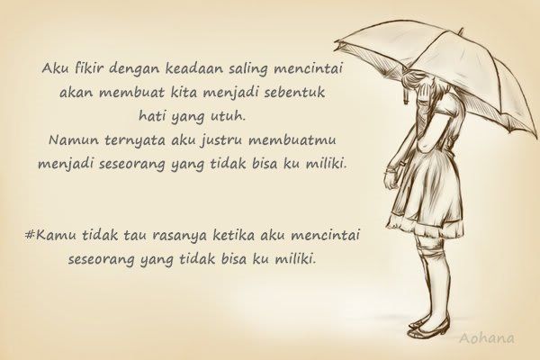 Aku, Secangkir Rasa yang Kamu Tumpahkan Begitu Saja