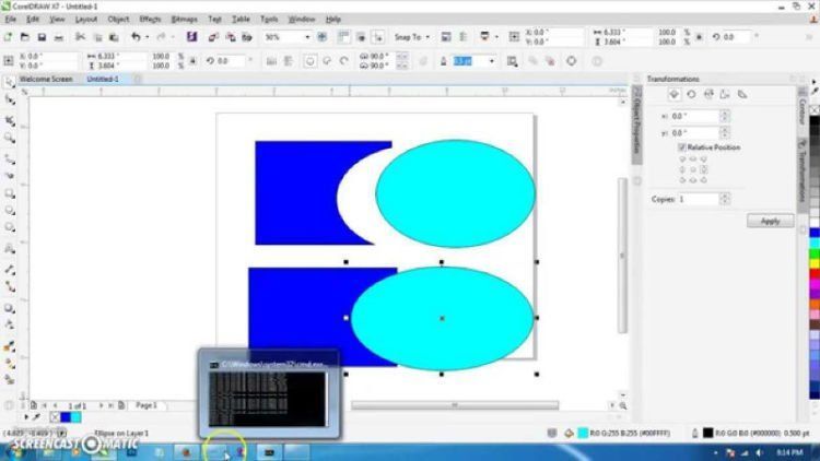 belajar coreldraw