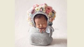 Istri Desta Ditegur Netizen Gara-Gara Unggah Foto Bayinya, Posenya Bikin Ngilu?