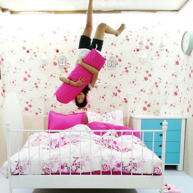 penampakan kamar tidurnya nih