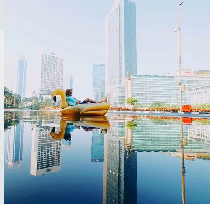 12 Foto Sepinya Jakarta Kala Lebaran Tiba. Udah Sama Kaya Hatimu pas Ditinggal Dia!